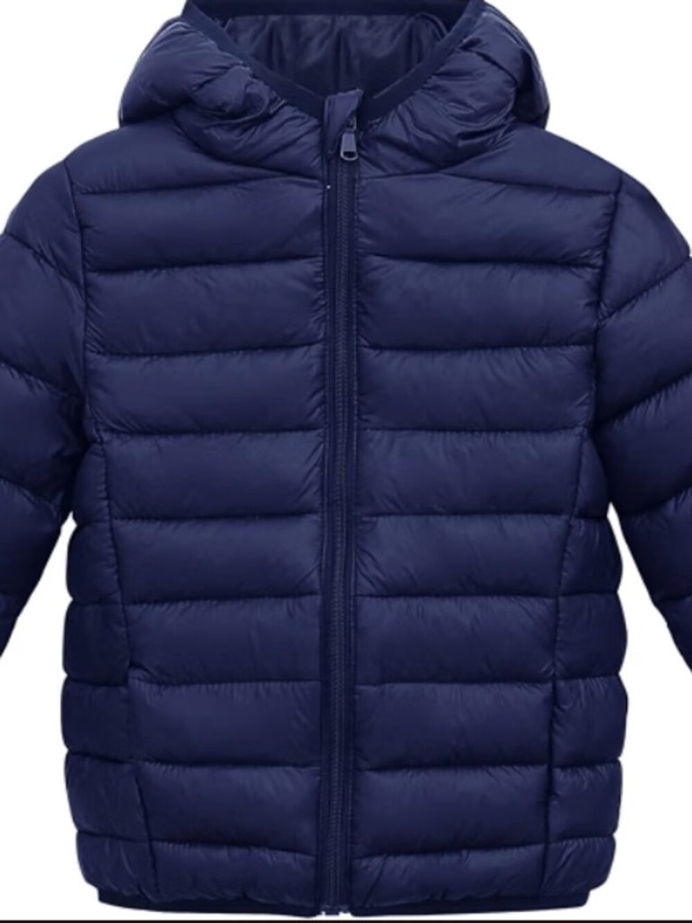 Happy Cherry Boys Hooded Coat Winter Lightweight Down Jacket Size: 8-9